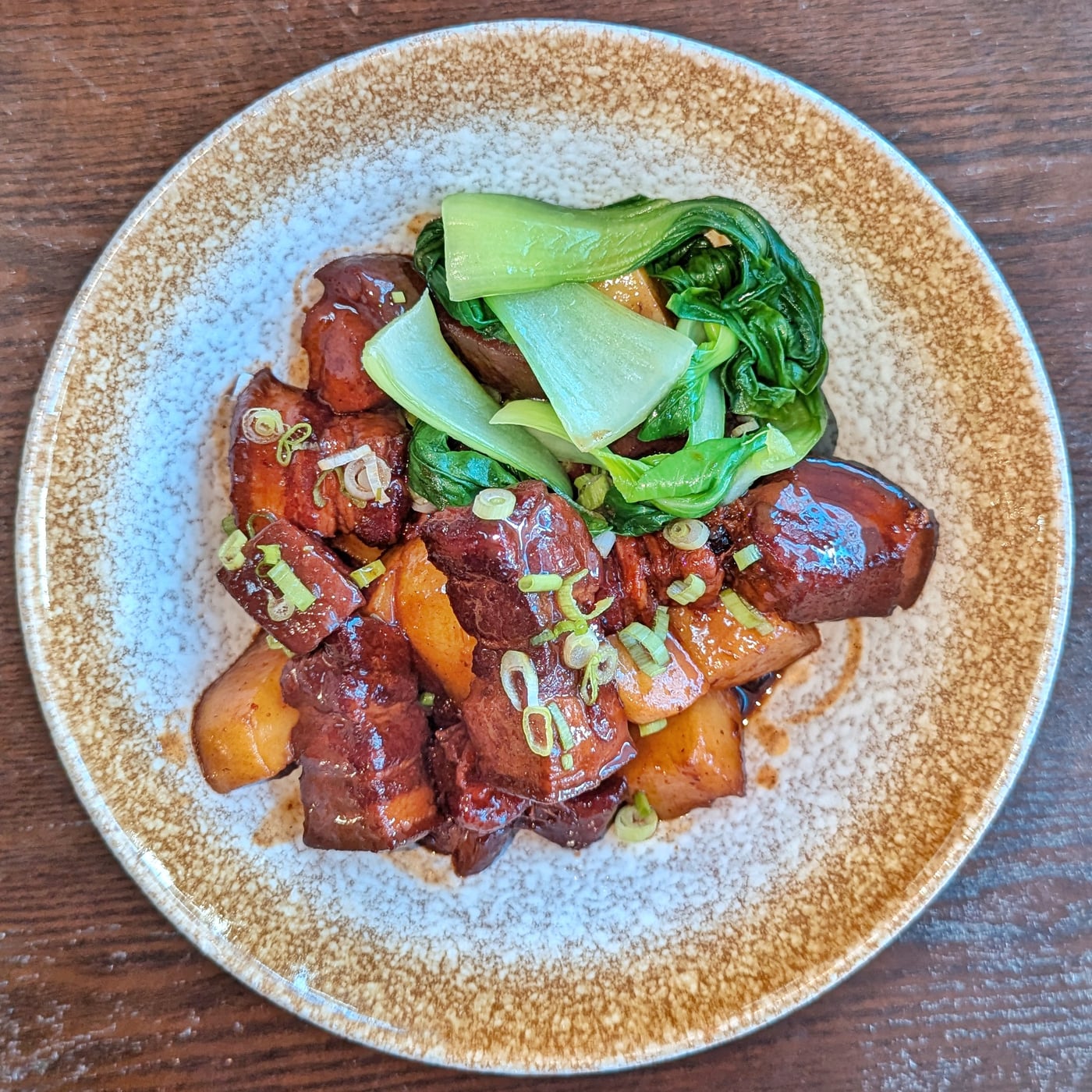 Red-Braised Pork Belly with Chestnuts (Autumn Hong Shao Rou)