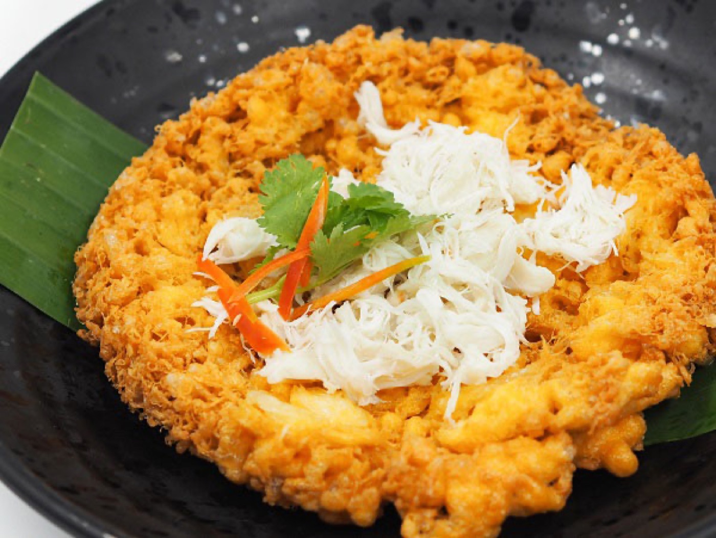 Thai Crispy Crab Omelette (Khai Jiao Poo)