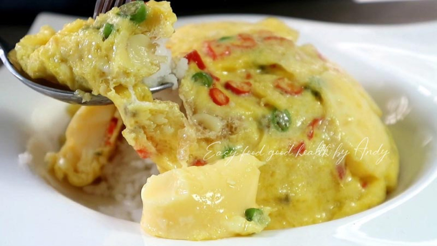 Thai Chili and Egg Tofu Omelet
