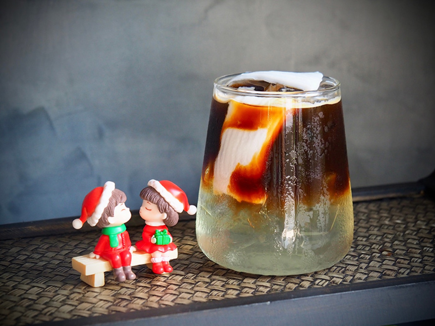 Coconut Americano: Refreshing Iced Coffee with Coconut Water